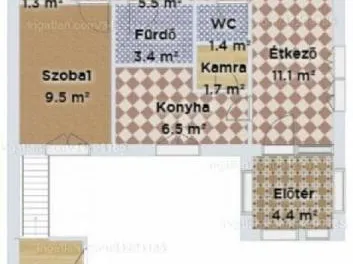 Eladó ház Kaposvár, Keleti városrész 105 nm