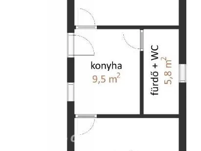 Eladó ház Nagybajom 55 nm