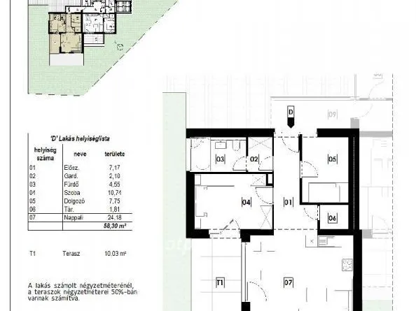 Eladó lakás Fonyód 63 nm