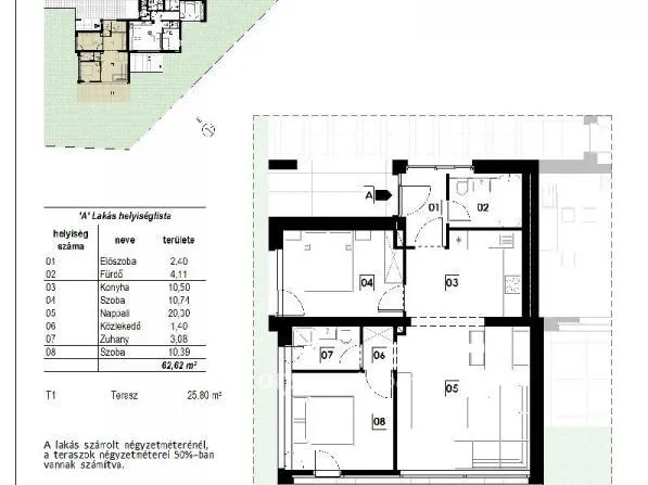 Eladó lakás Fonyód 75 nm