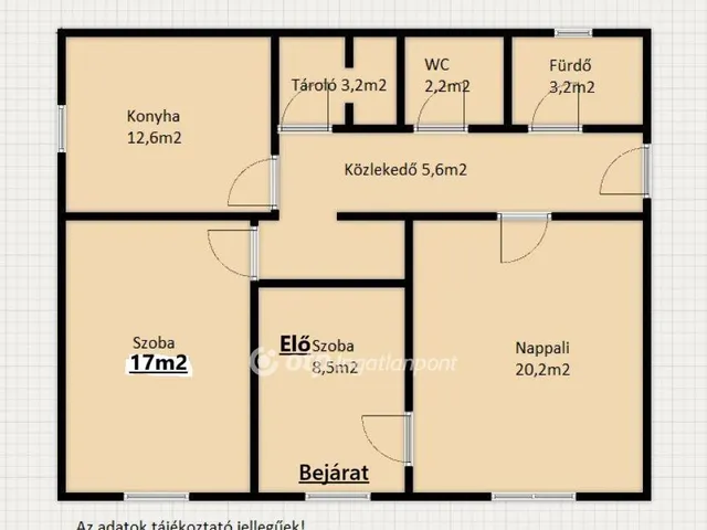 Eladó lakás Kaposvár, Belváros 77 nm