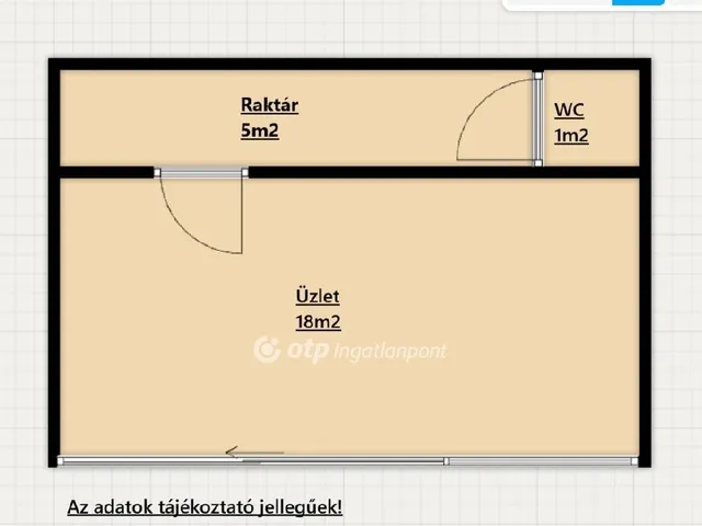 Eladó kereskedelmi és ipari ingatlan Budapest XXII. kerület 24 nm