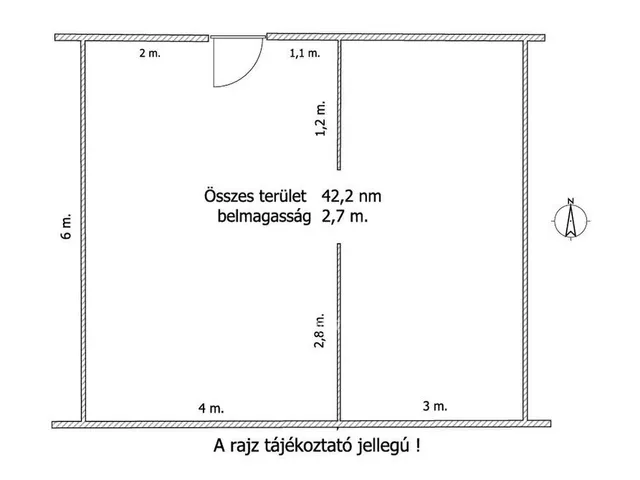 Eladó kereskedelmi és ipari ingatlan Marcali 42 nm