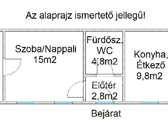 Eladó lakás Keszthely 40 nm