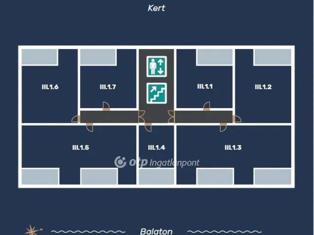 Eladó lakás Keszthely 33 nm