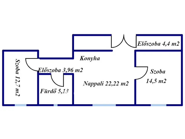 Eladó lakás Berettyóújfalu 58 nm