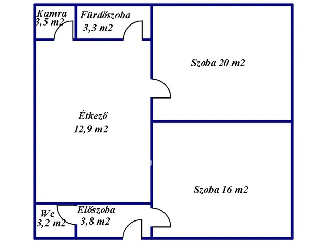 Eladó ház Újléta 63 nm