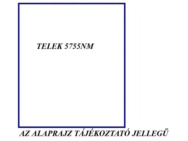 Eladó telek Biharkeresztes 5755 nm