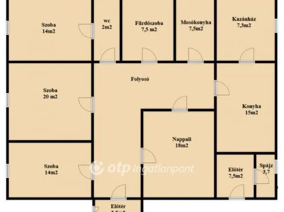 Eladó ház Nyírábrány 120 nm