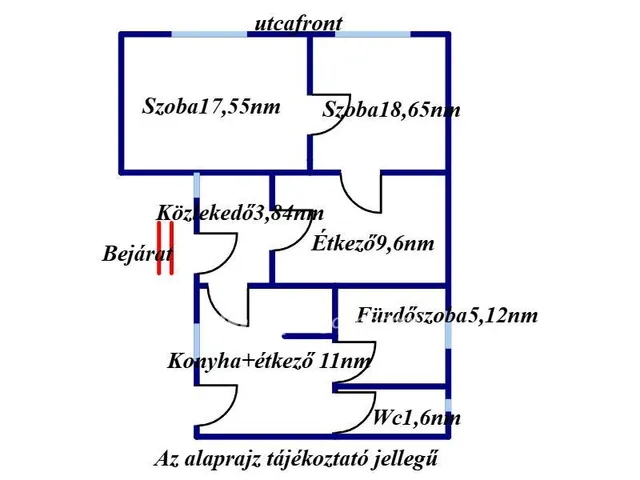 Eladó ház Gáborján 67 nm