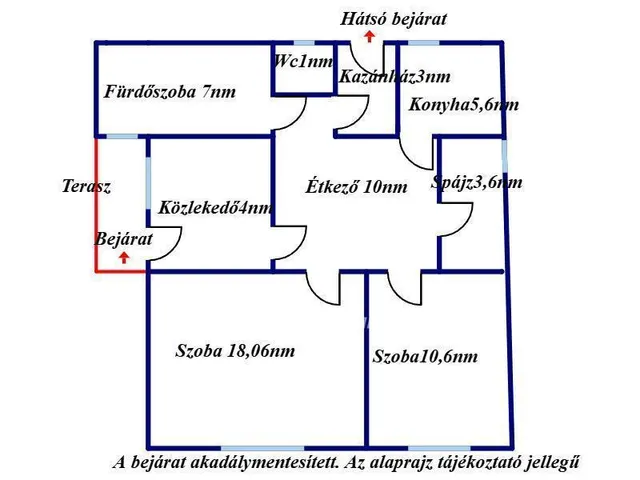 Eladó ház Nádudvar 64 nm