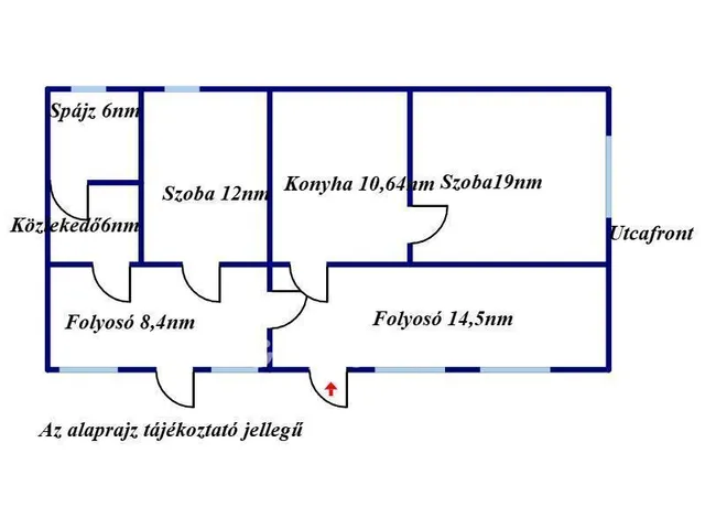 Eladó ház Hosszúpályi 76 nm