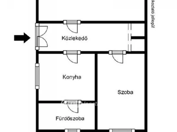 Eladó ház Debrecen, Hatvan utcai kert 53 nm