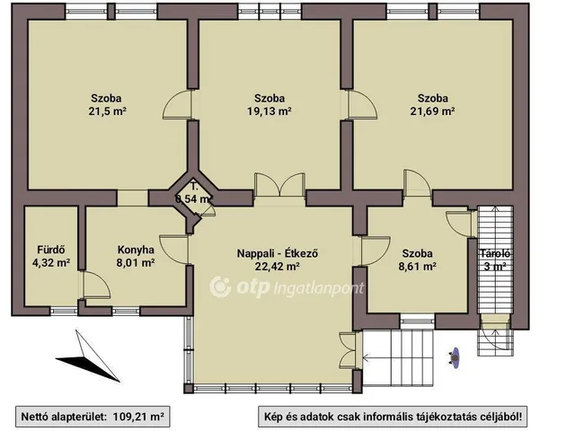 Eladó ház Hajdúnánás 108 nm