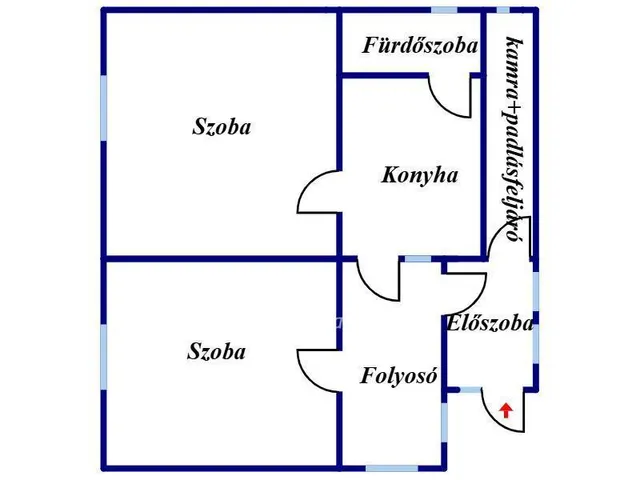 Eladó ház Biharkeresztes 72 nm