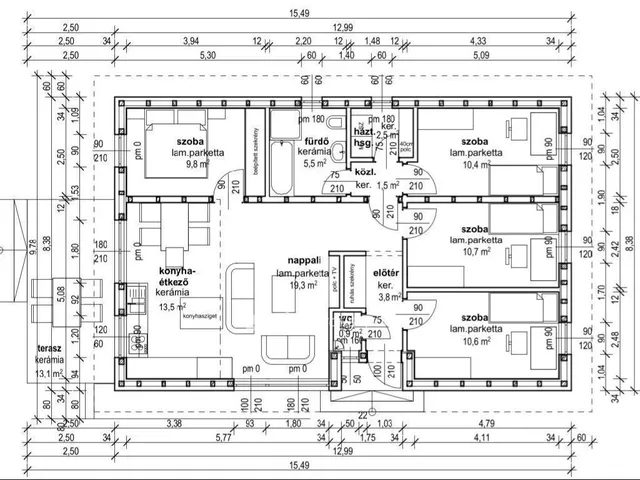 Eladó ház Ebes 108 nm