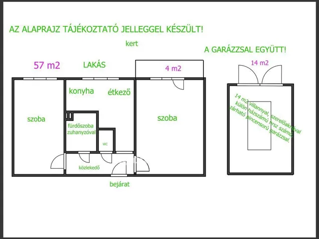 Eladó lakás Hajdúböszörmény 71 nm