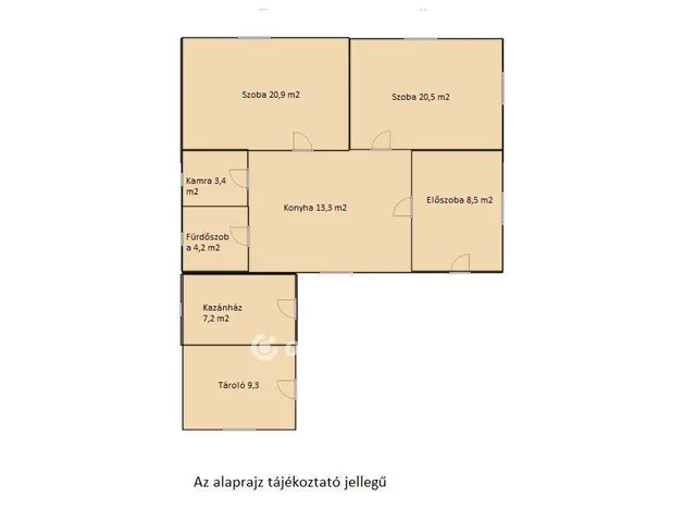 Eladó ház Mikepércs 70 nm