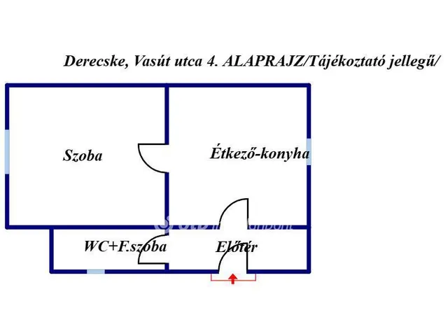 Eladó ház Derecske 46 nm