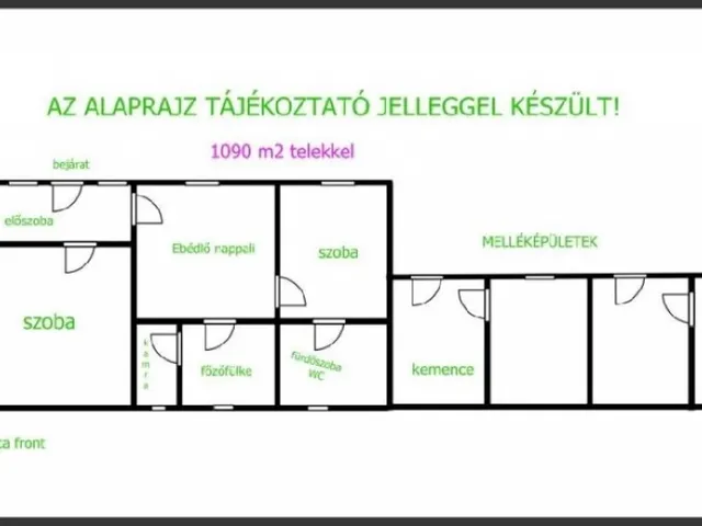 Eladó ház Hajdúböszörmény 69 nm