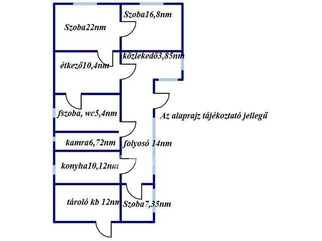 Eladó ház Zsáka 96 nm