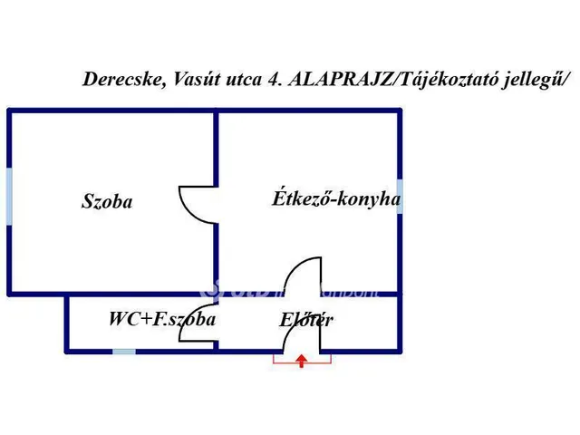Eladó ház Derecske 46 nm