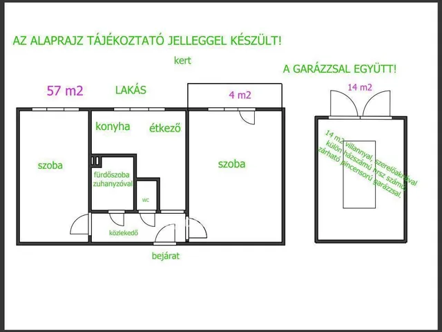 Eladó lakás Hajdúböszörmény 71 nm