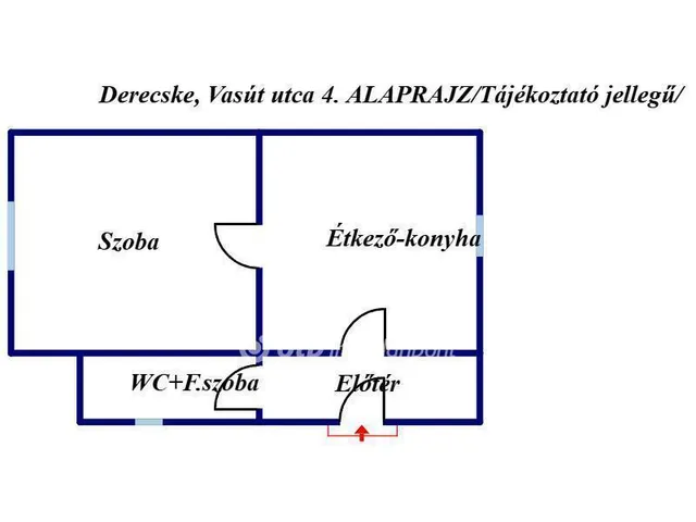 Eladó ház Derecske 46 nm