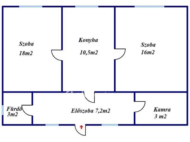 Eladó ház Mikepércs 58 nm