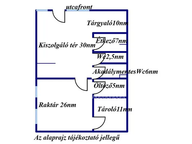 Eladó kereskedelmi és ipari ingatlan Debrecen 104 nm