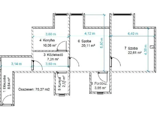 Eladó lakás Debrecen 75 nm