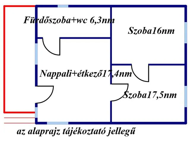 Eladó ház Nyírábrány 57 nm