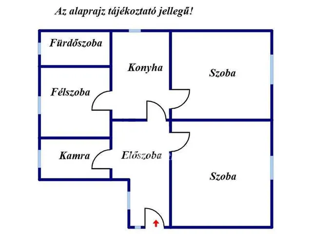 Eladó ház Biharkeresztes 73 nm
