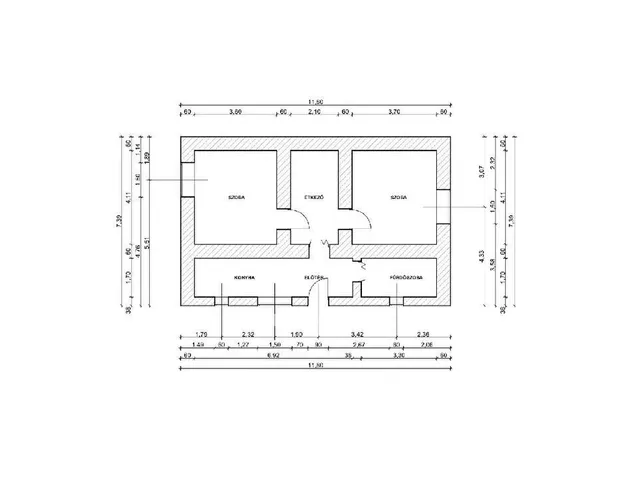 Eladó ház Kaba 55 nm