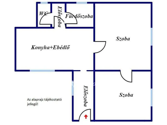 Eladó ház Biharkeresztes 56 nm