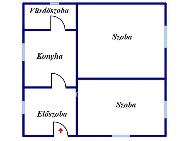 Eladó ház Biharkeresztes 60 nm