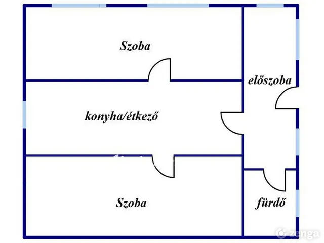 Eladó ház Zsáka 80 nm