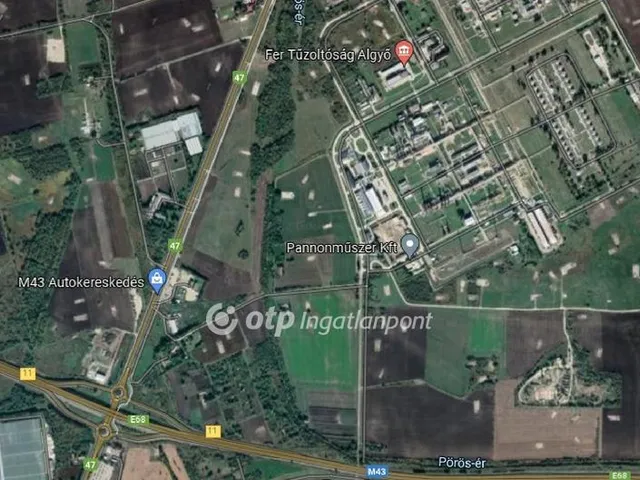 Kiadó telek Szeged 75825 nm