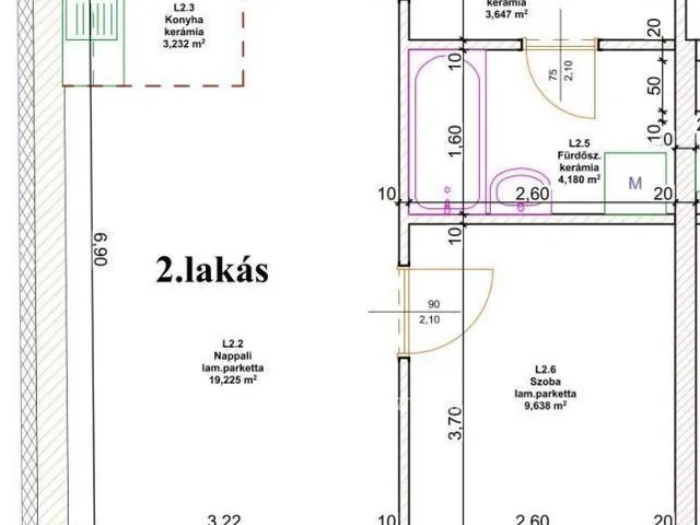 Eladó lakás Nyíregyháza 41 nm