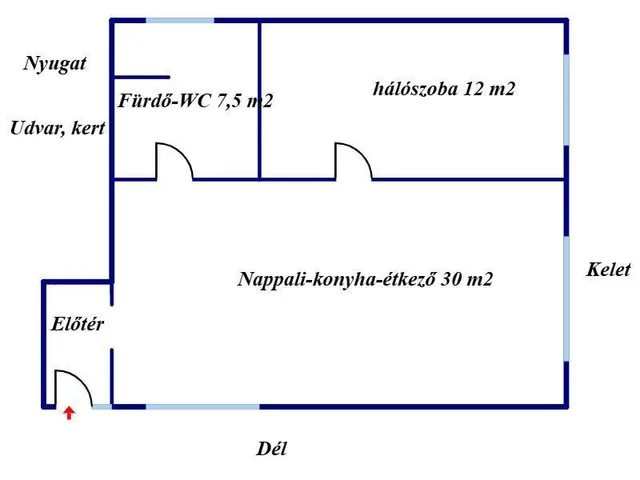Eladó ház Nyírtelek 53 nm