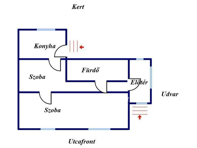 Eladó ház Nyíregyháza 60 nm