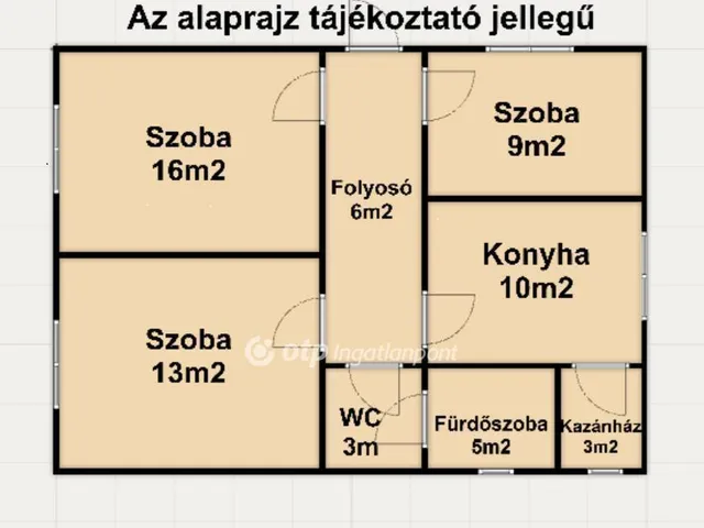 Eladó ház Kisvárda 65 nm