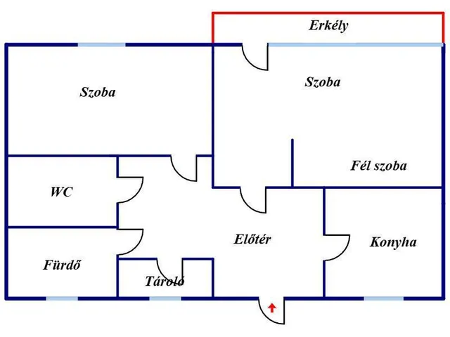 Eladó lakás Nyíregyháza 63 nm