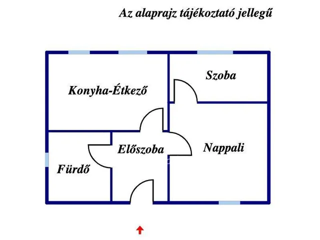 Kiadó lakás Nyíregyháza 44 nm