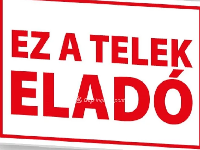 Eladó telek Rakamaz 1831 nm