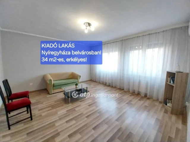 Kiadó lakás Nyíregyháza 34 nm