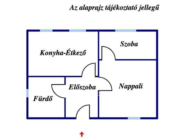 Kiadó lakás Nyíregyháza 44 nm
