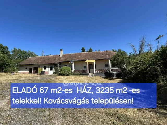 Eladó ház Kovácsvágás 67 nm