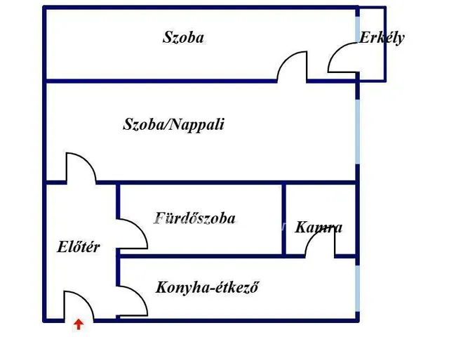 Eladó lakás Nyíregyháza 43 nm