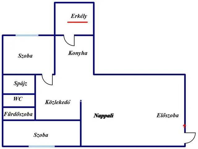 Eladó lakás Nyíregyháza 64 nm